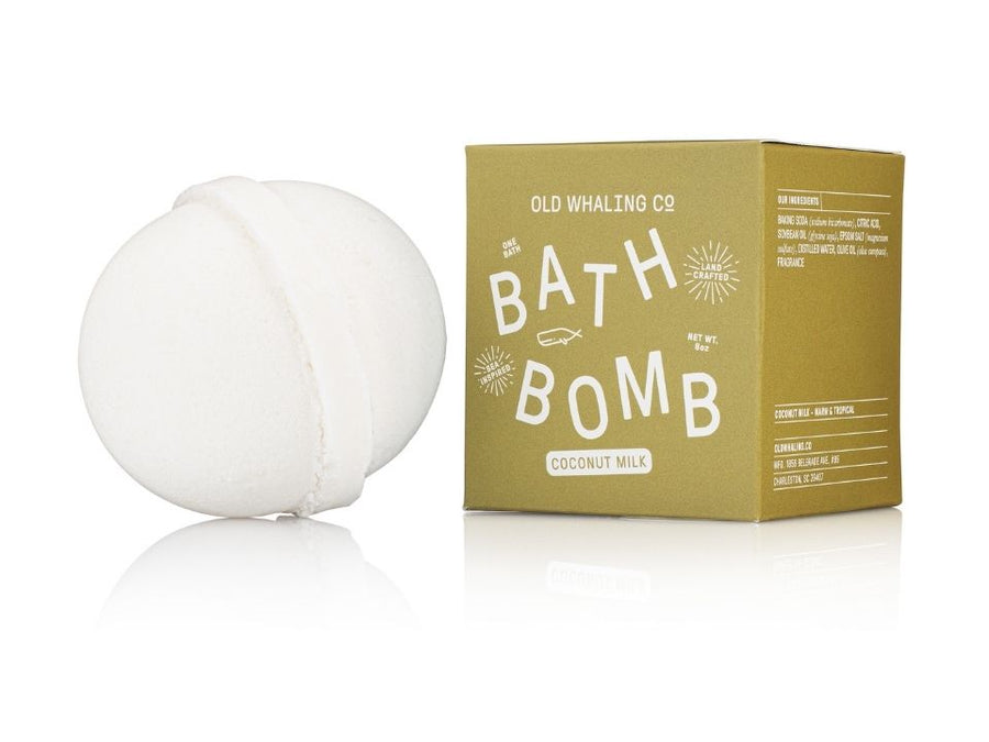 Coconut Milk Salt Bath Bomb General Rinse 