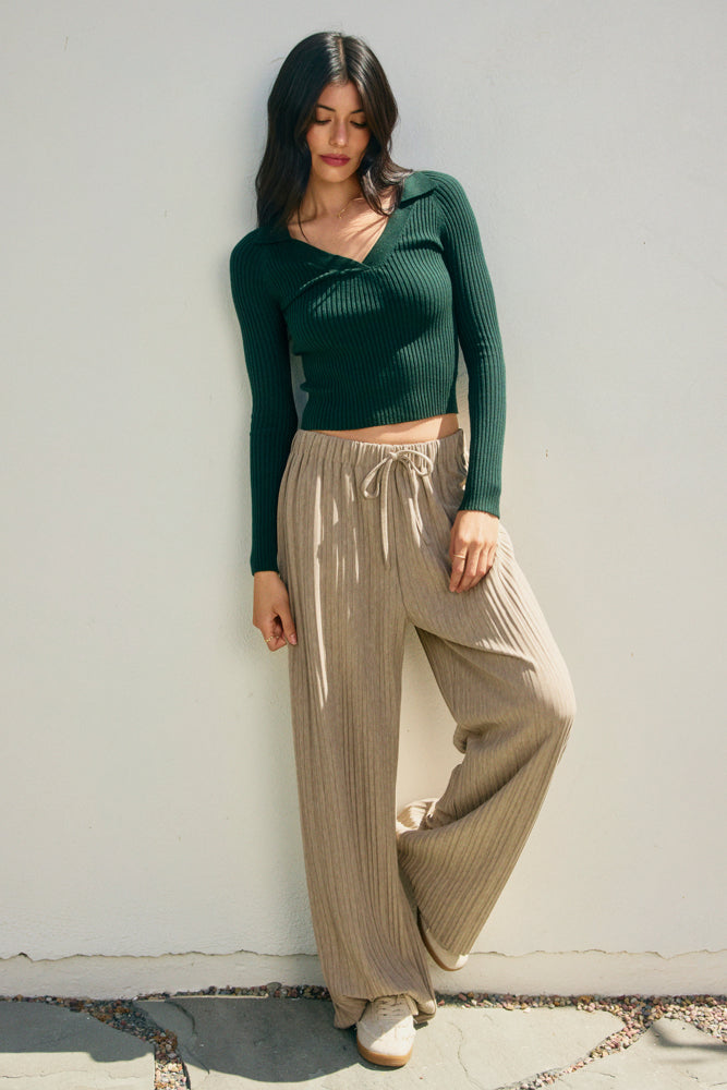 Crimsy Wide Leg Pants