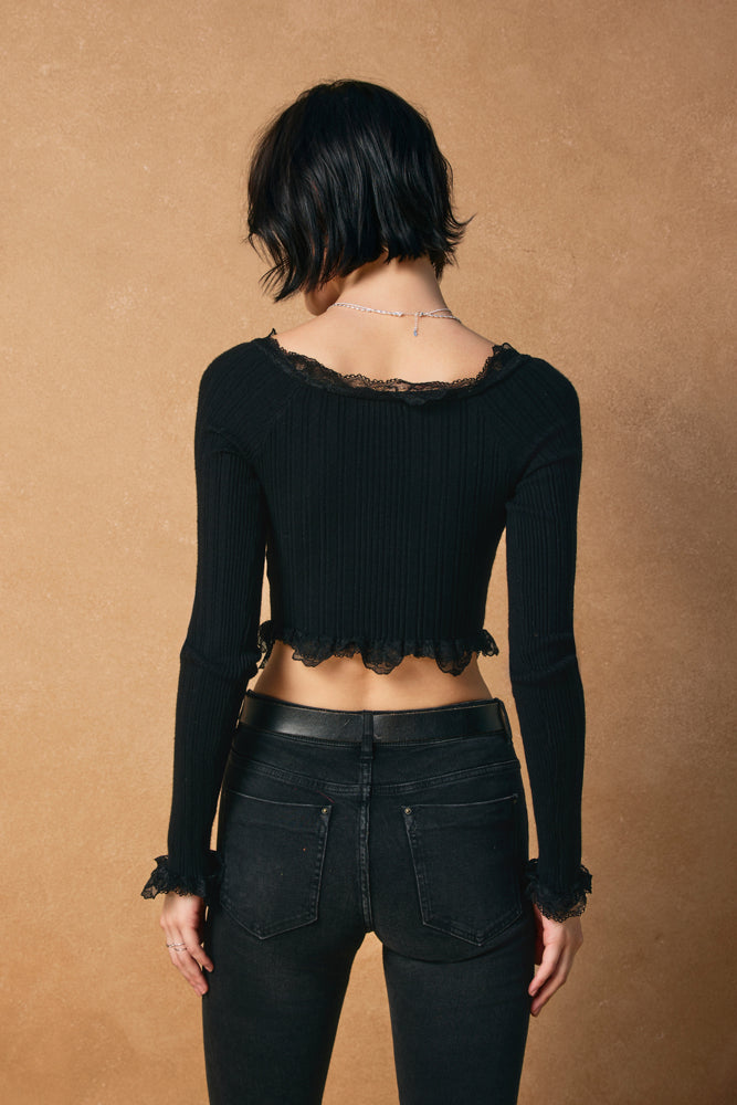 Windward Lace Sweater
