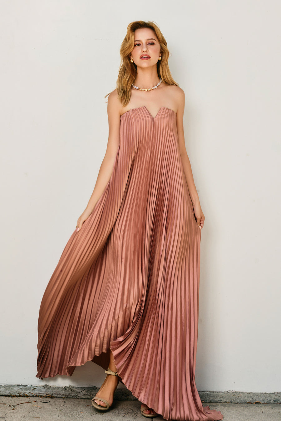 Moonglade Column Dress