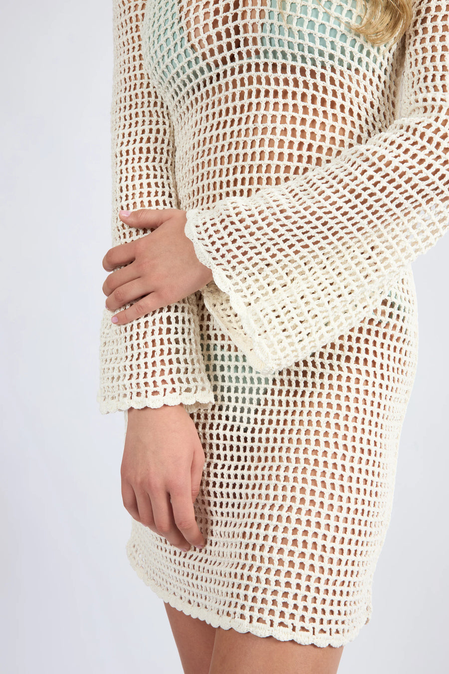 Crochet Coverup Dress