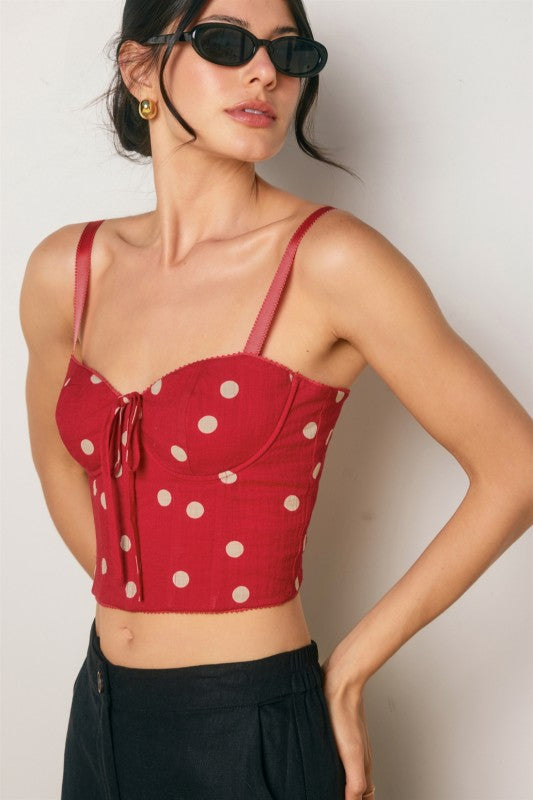 Polkadot Bustier