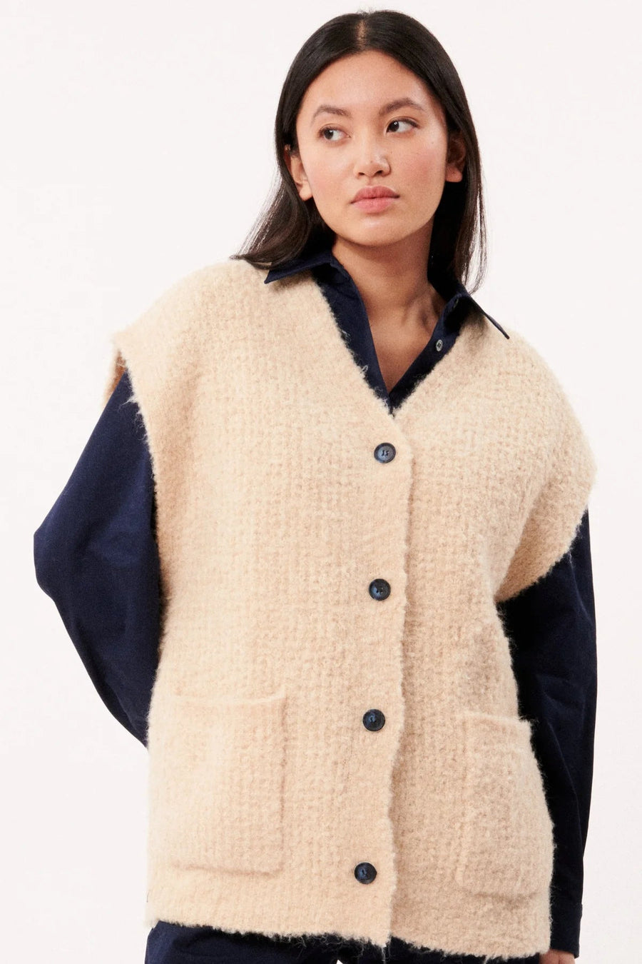 Magaly Sweater Vest pant FRNCH 