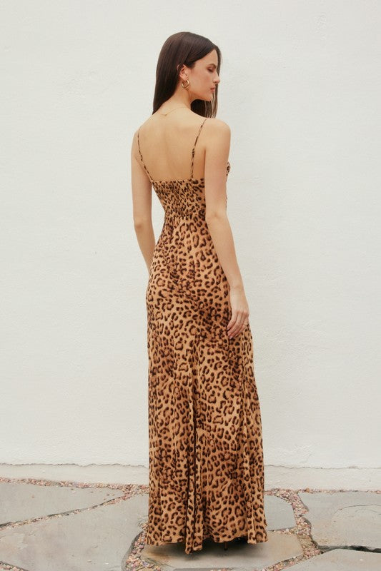 Amur Leopard Maxi Dress