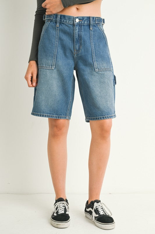 Slouchy Long Shorts