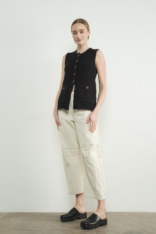 Knit Sweater Vest