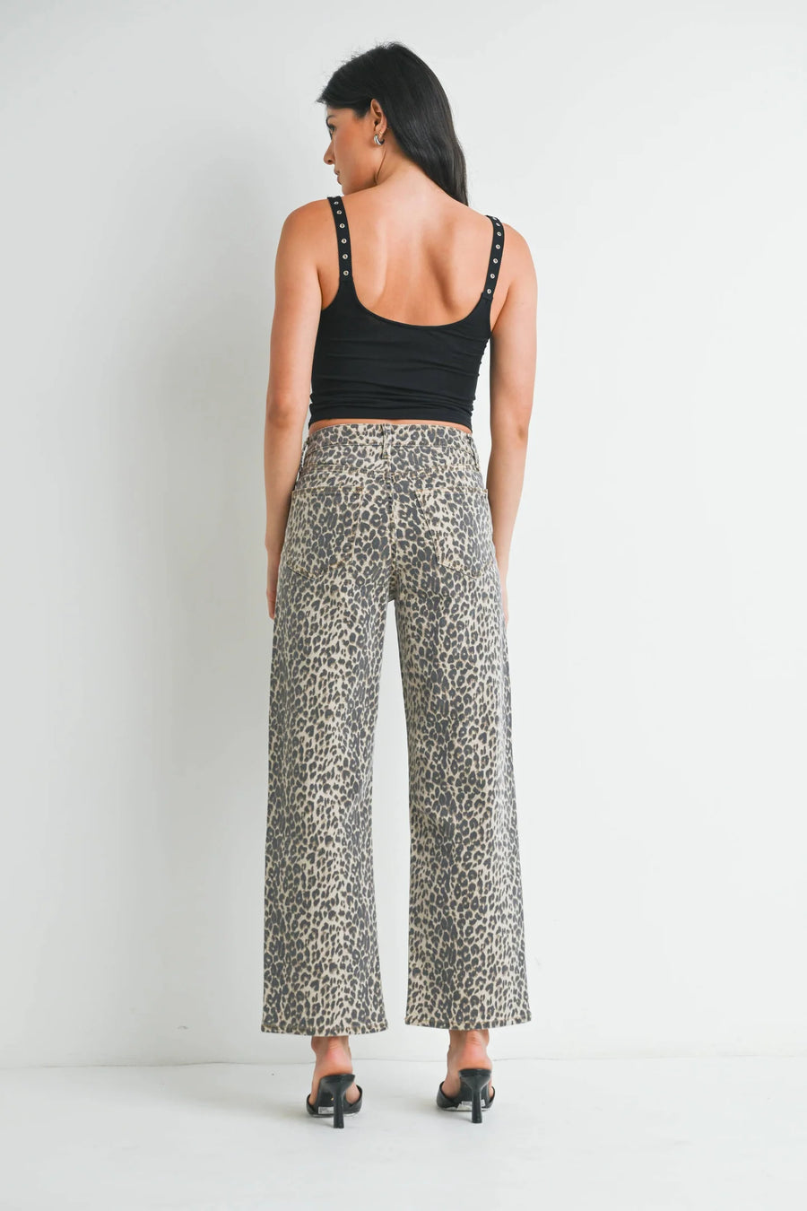 Leopard Vintage Straight Leg
