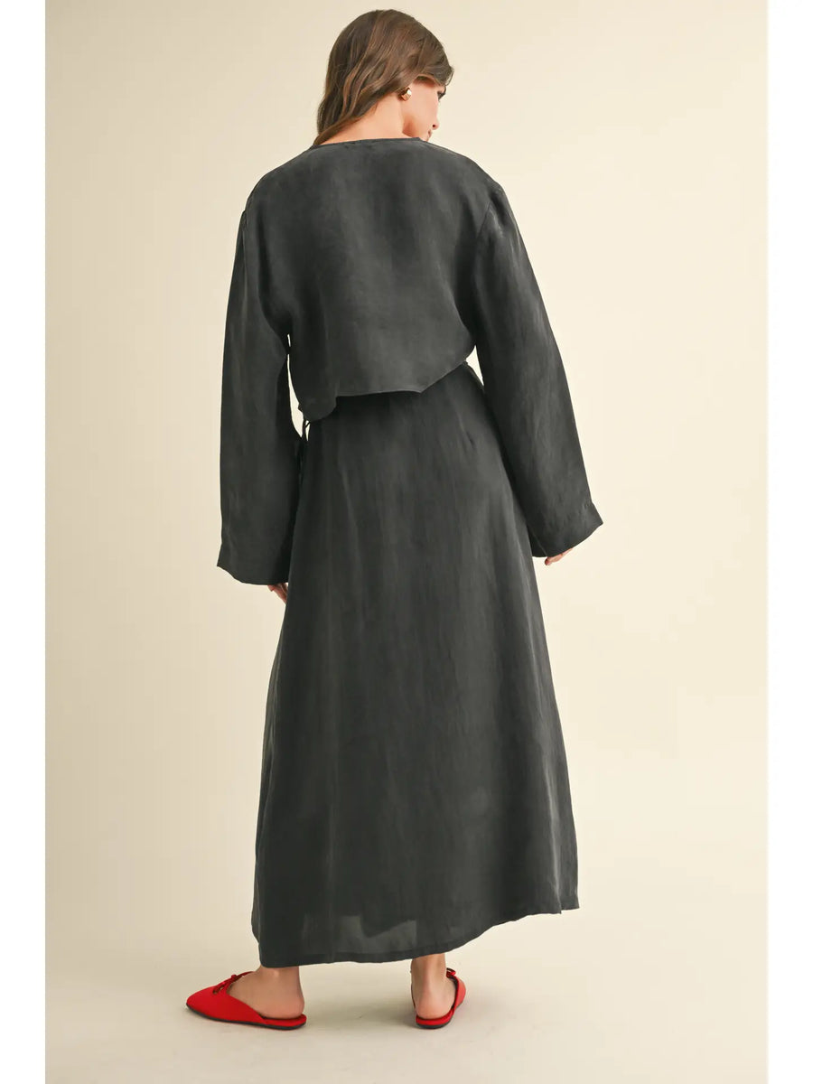 Tencel Wrap Skirt