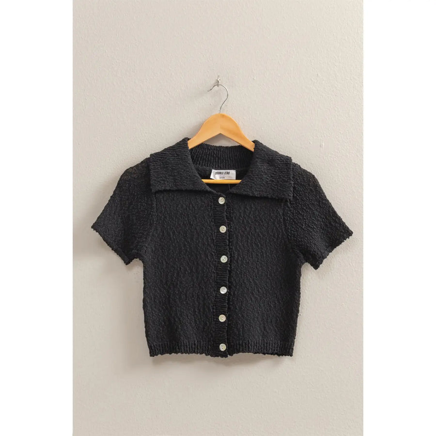 Kelcie Crop Sweater Top