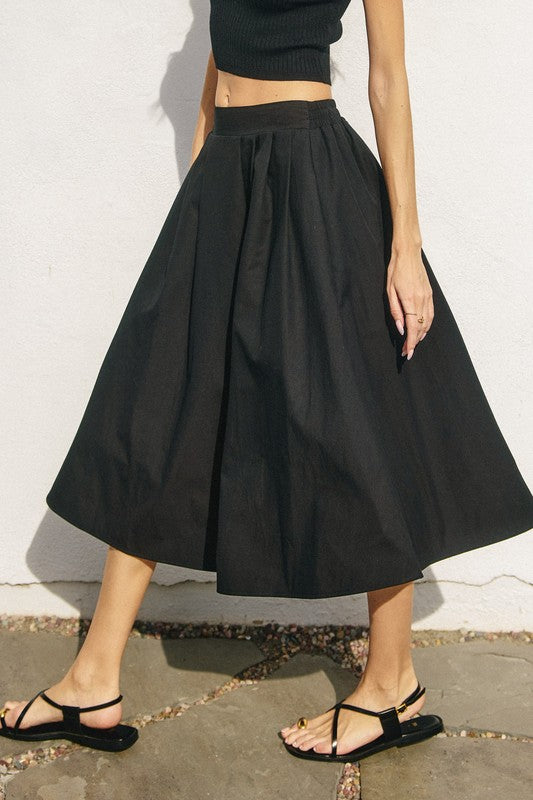 Full Swing Midi Skirt