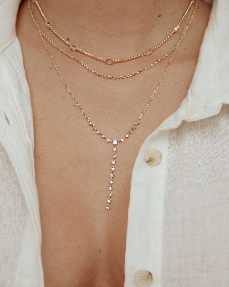 Nina Pink Station Chain jewelry 851 