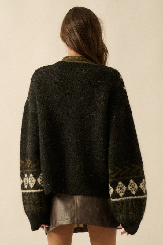 Nordic Sweater Jacket