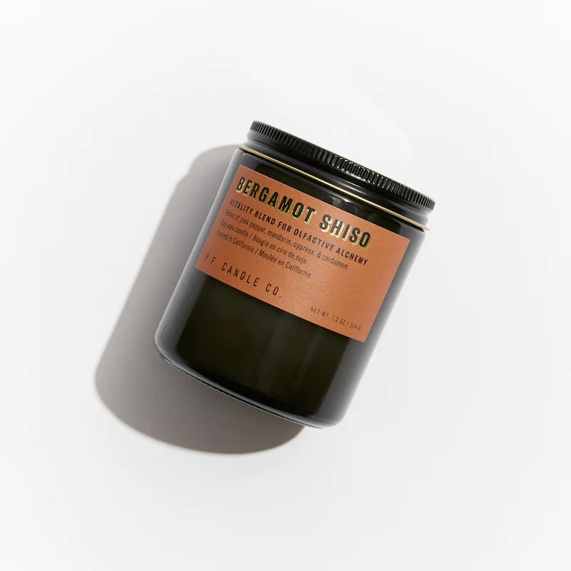 Bergamot Shiso– 7.2 oz Soy Candle Alchemy Candle General P.F. Candle Co. 