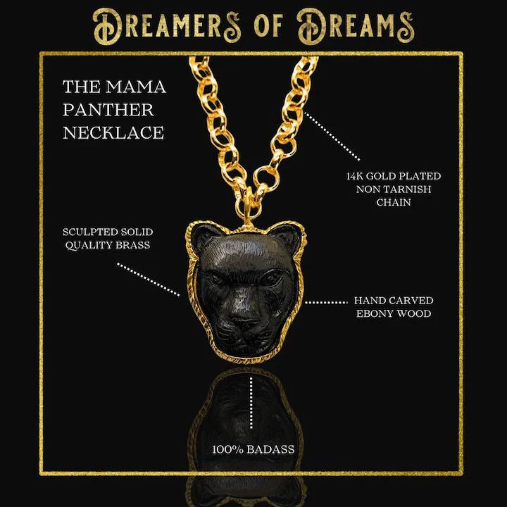 Mama Panther Spirit Necklace