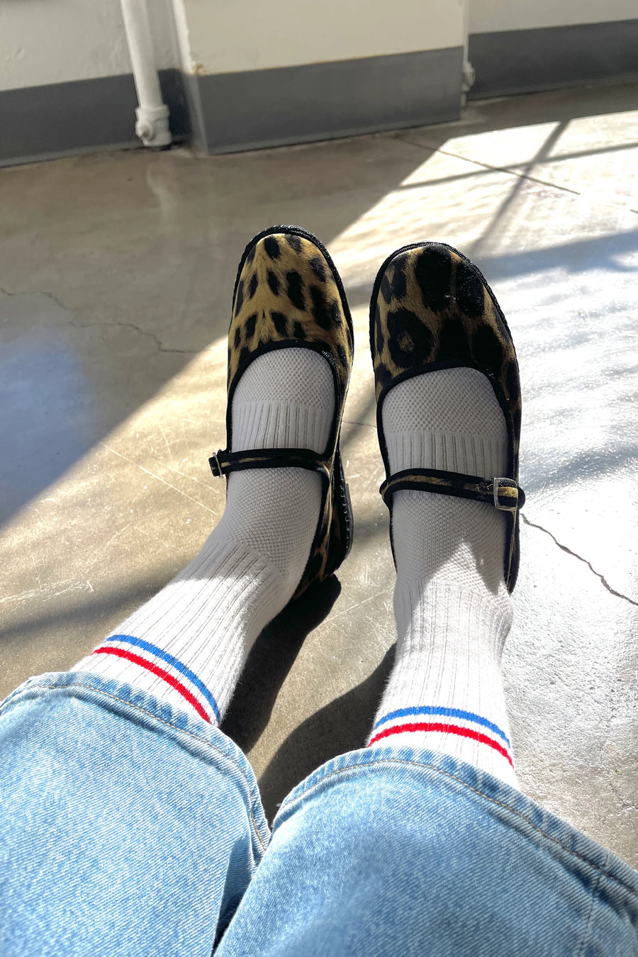 Le Bon Boyfriend Socks in Milk