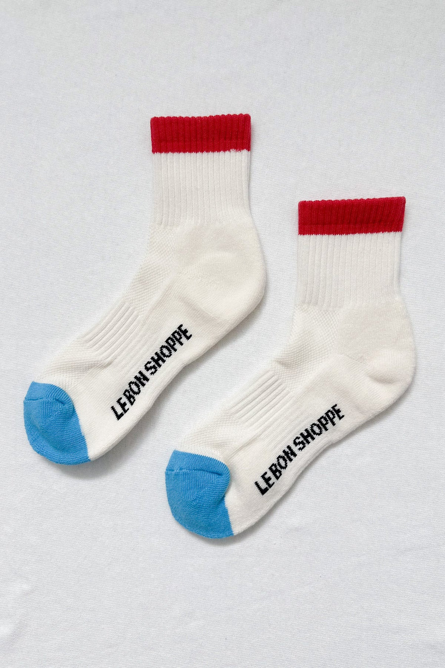 Le Bon Color Block Girlfriend Socks