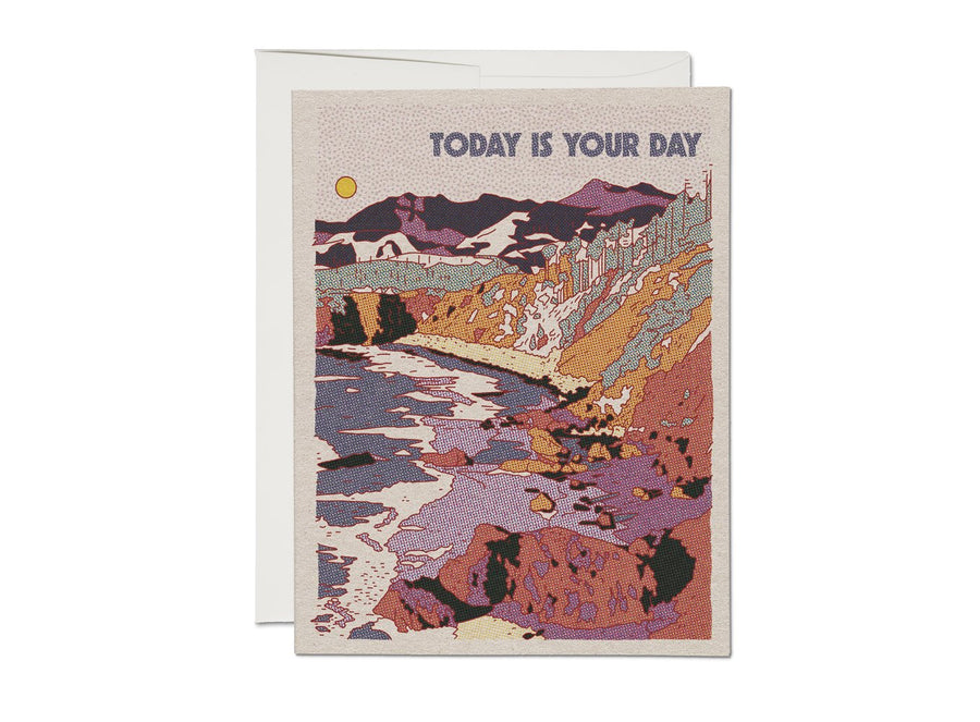 Today Is Your Day Card cards & stationary Red Cap Cards 