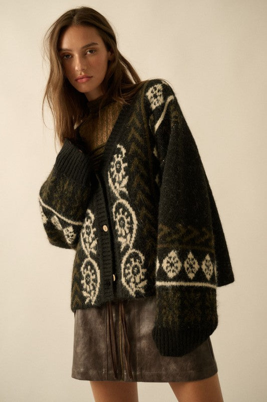 Nordic Sweater Jacket