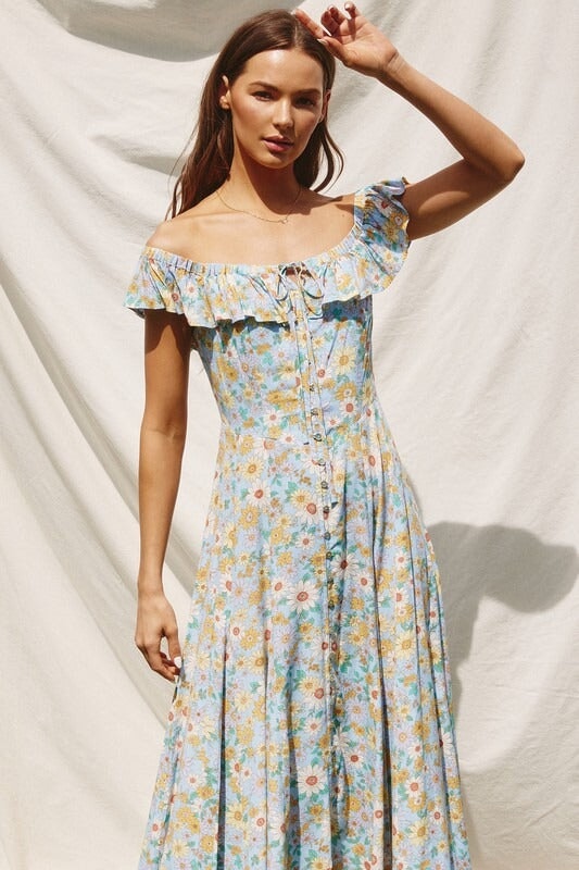 Floral Sky Maxi Dress General Dress Forum 