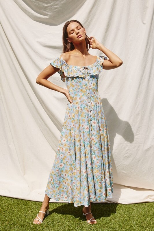 Floral Sky Maxi Dress General Dress Forum 