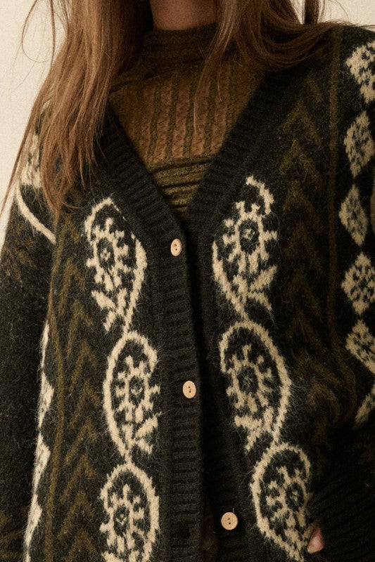 Nordic Sweater Jacket