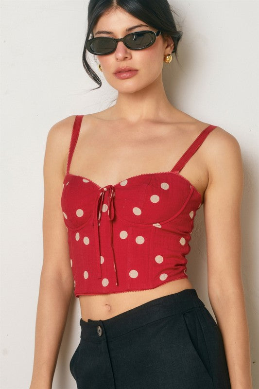 Polkadot Bustier