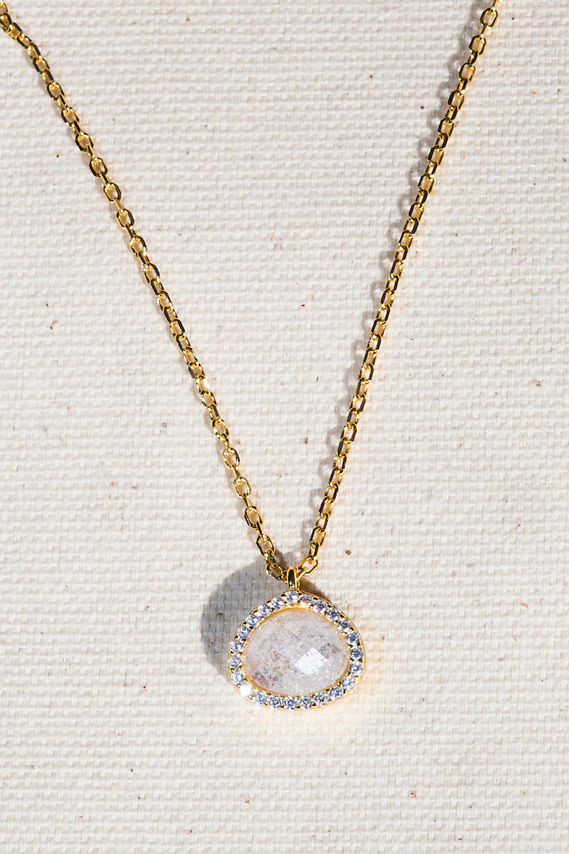 Moonstone Meditations Necklace jewelry Native Gem Collection 