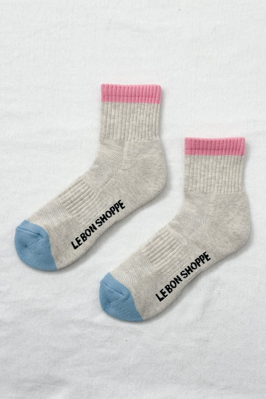 Le Bon Color Block Girlfriend Socks