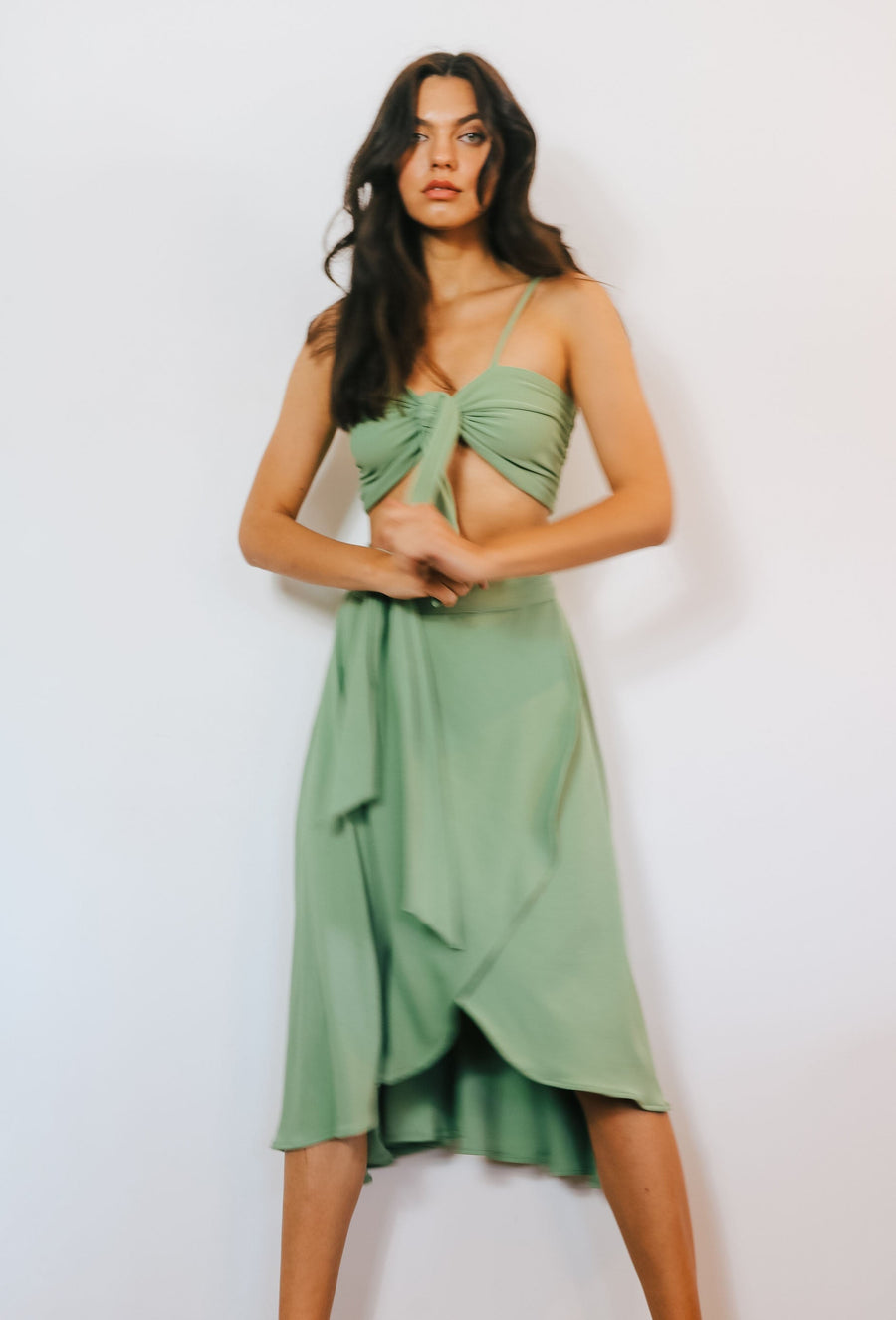 Bridgette Top & Skirt Set in Cabo dress Josa Tulum 