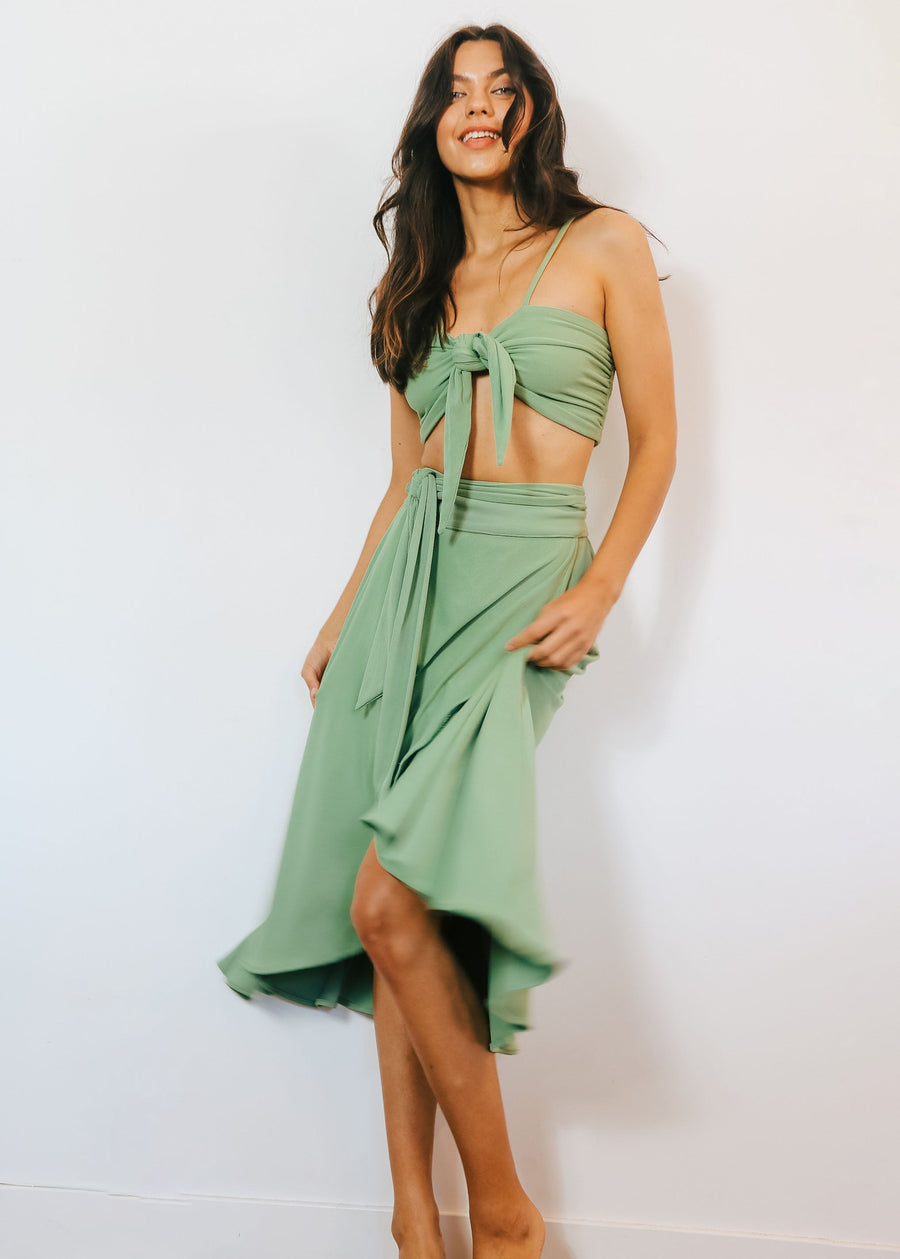 Bridgette Top & Skirt Set in Cabo dress Josa Tulum 