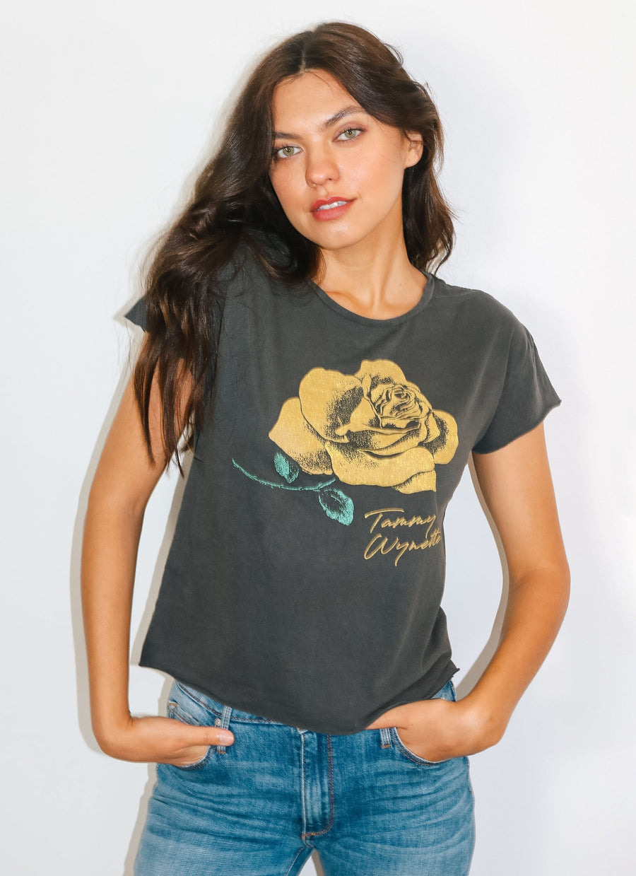 Tammy Wynette Vintage Washed Tee General Midnight Rider 