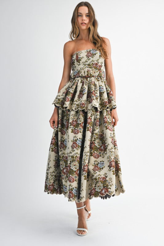 Sweet Rose Maxi Dress