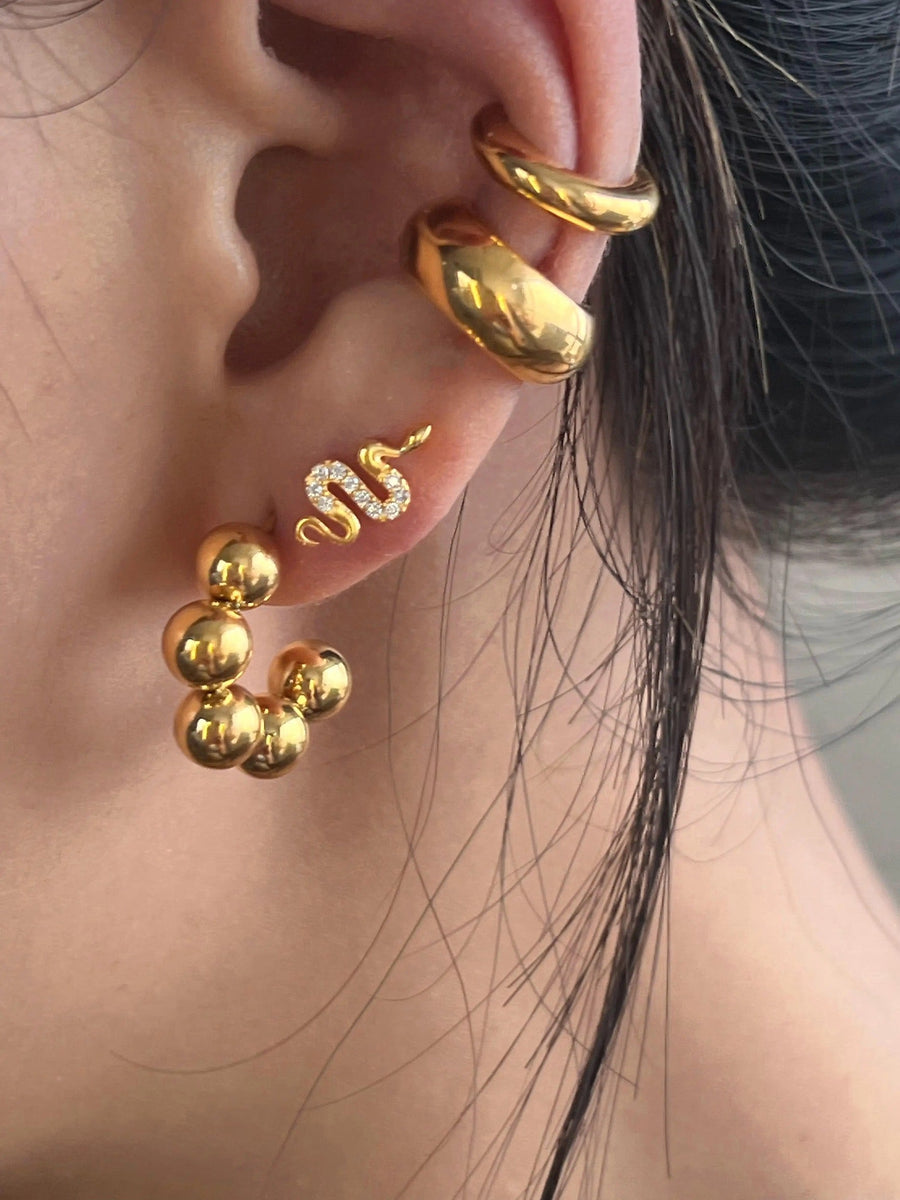 Bauble Huggie Hoops Hereafter 