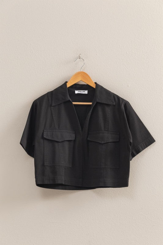Colby Denim Top