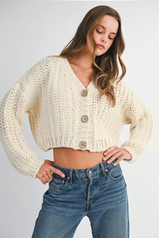 Chunky Knit Cardigan