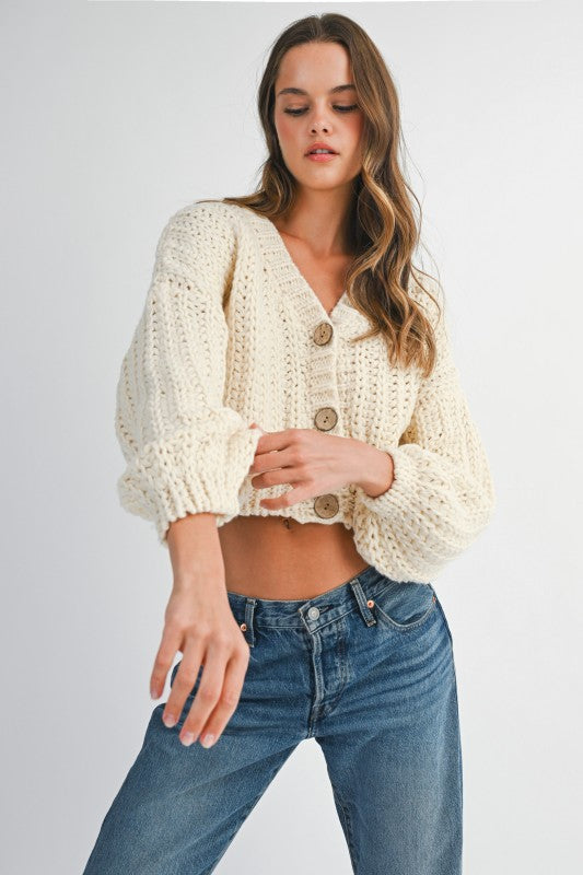 Chunky Knit Cardigan