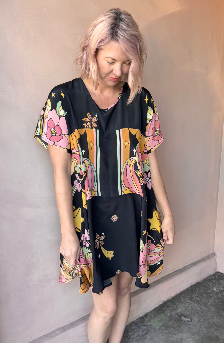 Lux Handmade Silk Dress