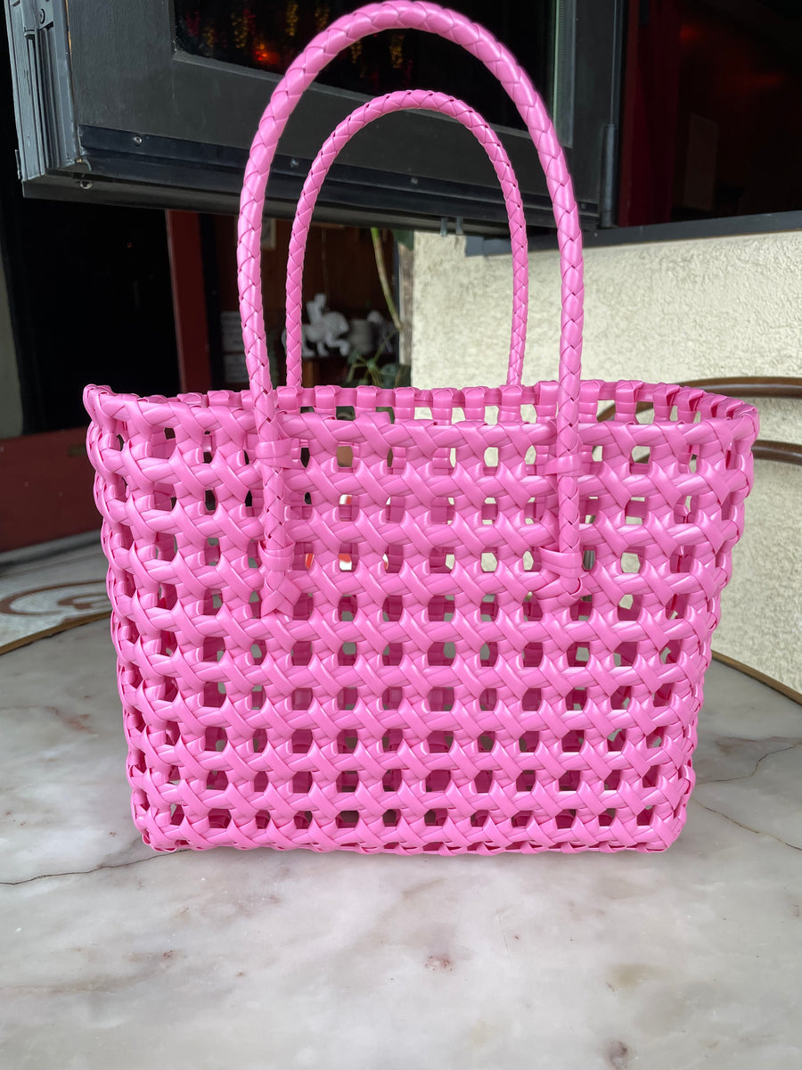 Je t'aime Jelly Basket Tote
