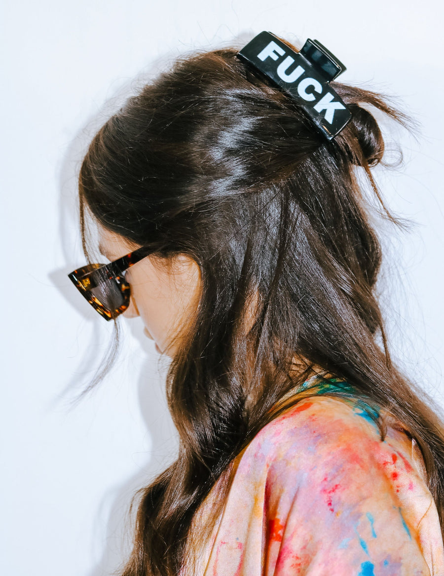 F*ck Off Hair Claw Girly 