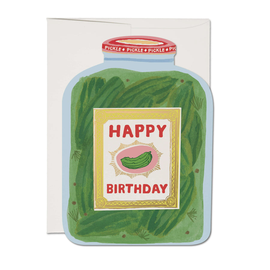 Pickle Birthday Card
