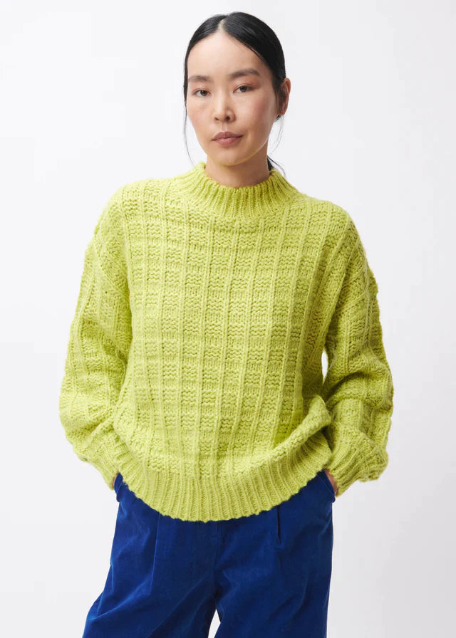 Chjara Sweater in Citron pant FRNCH 
