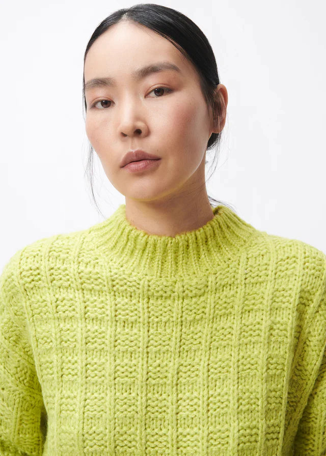 Chjara Sweater in Citron pant FRNCH 