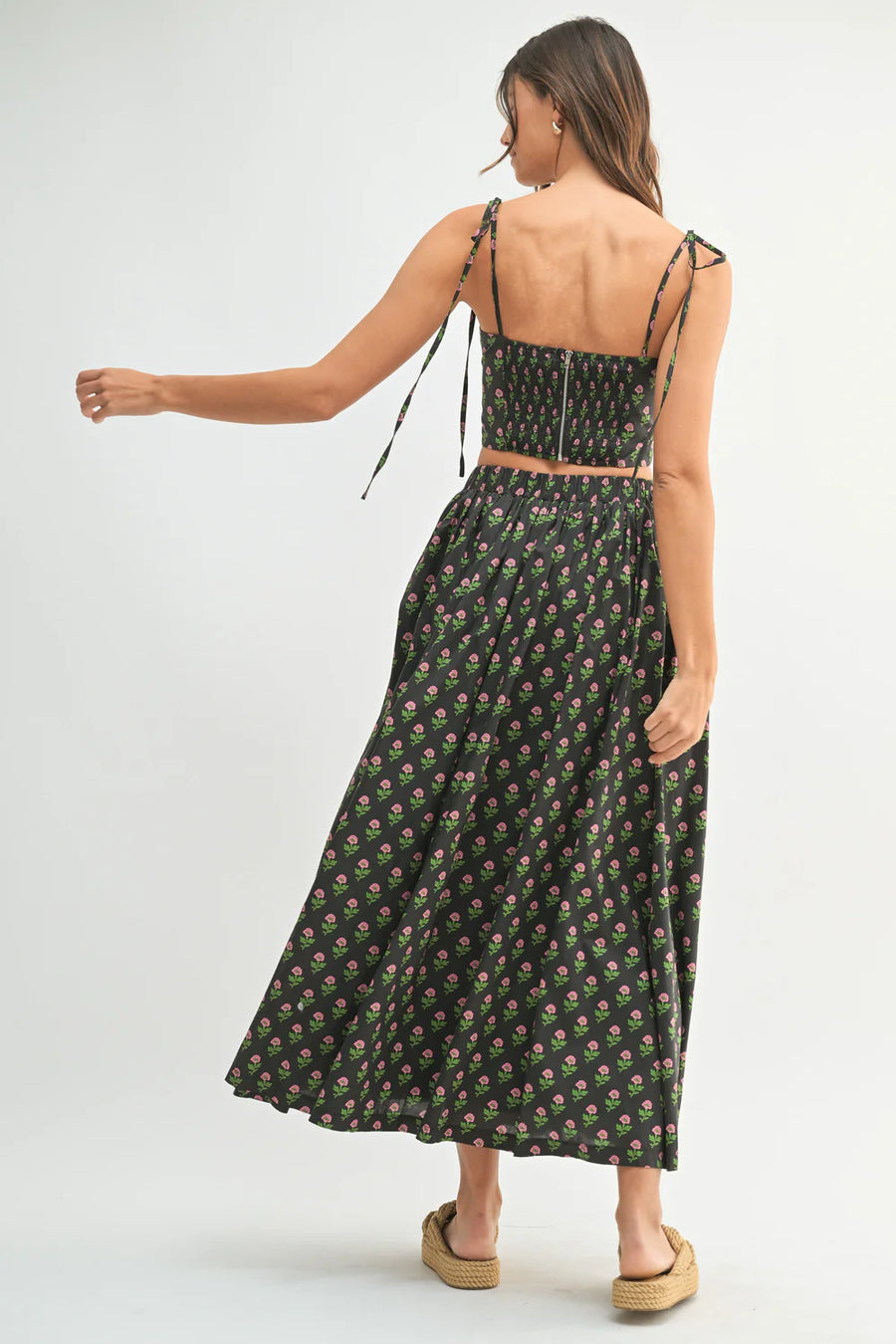 Oryssa Floral Crop Top