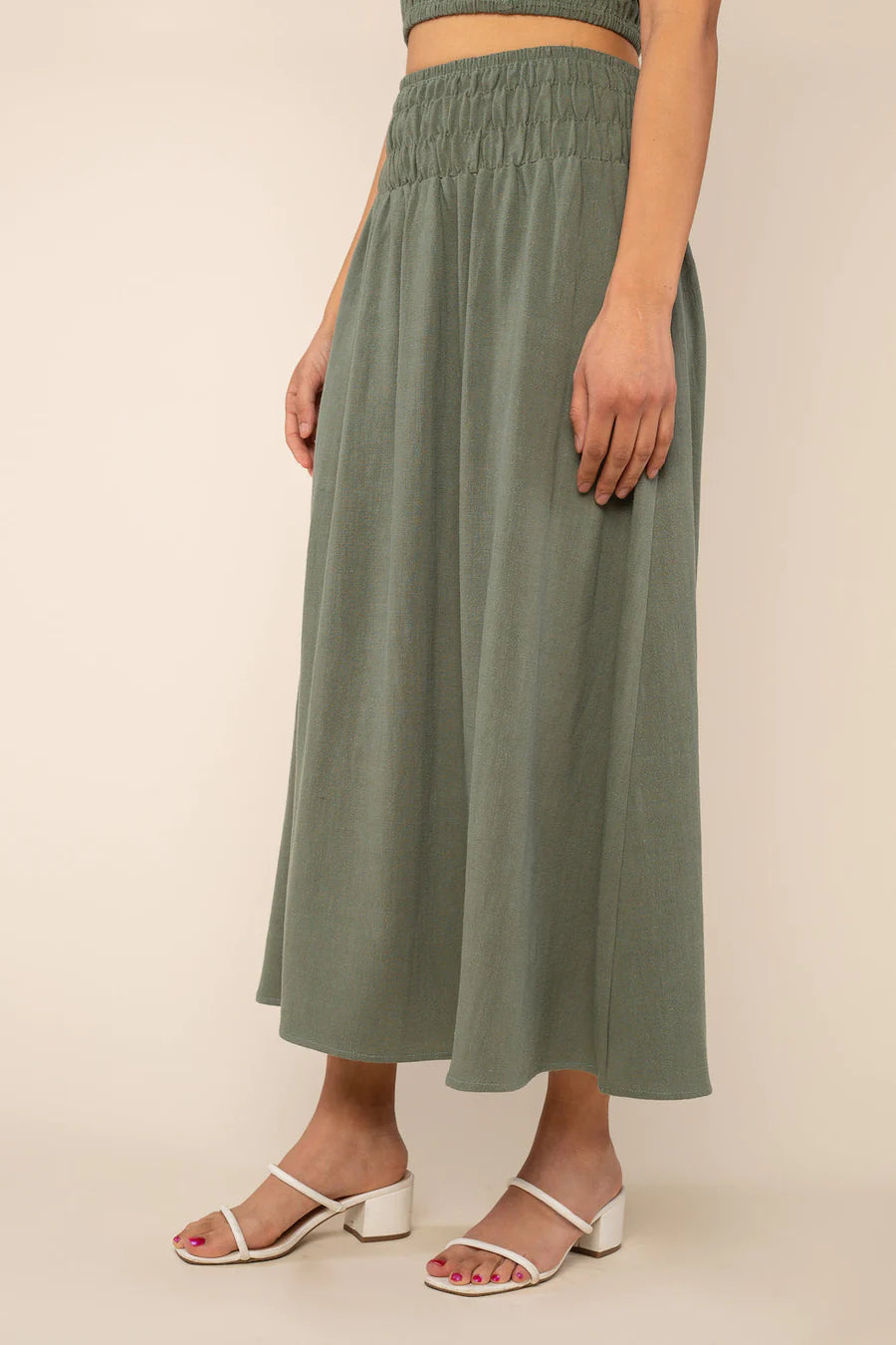 Sophia Linen Skirt General No Less Than 