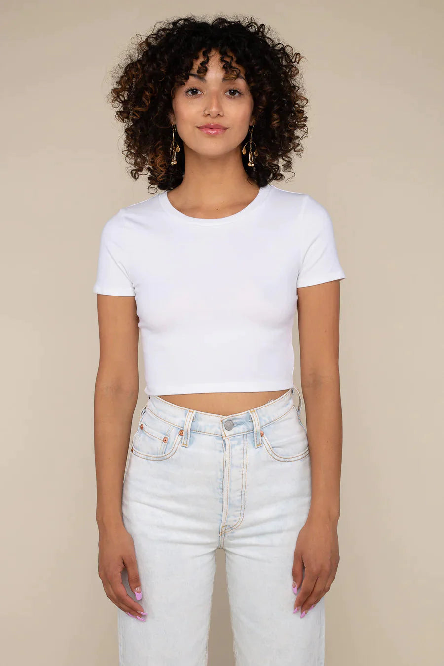Ali Spandex Baby Tee General No Less Than 