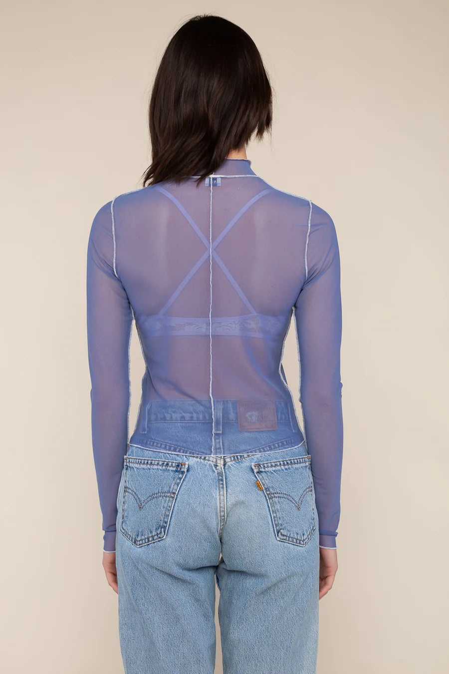 Jewels Mesh Top top No Less Than 