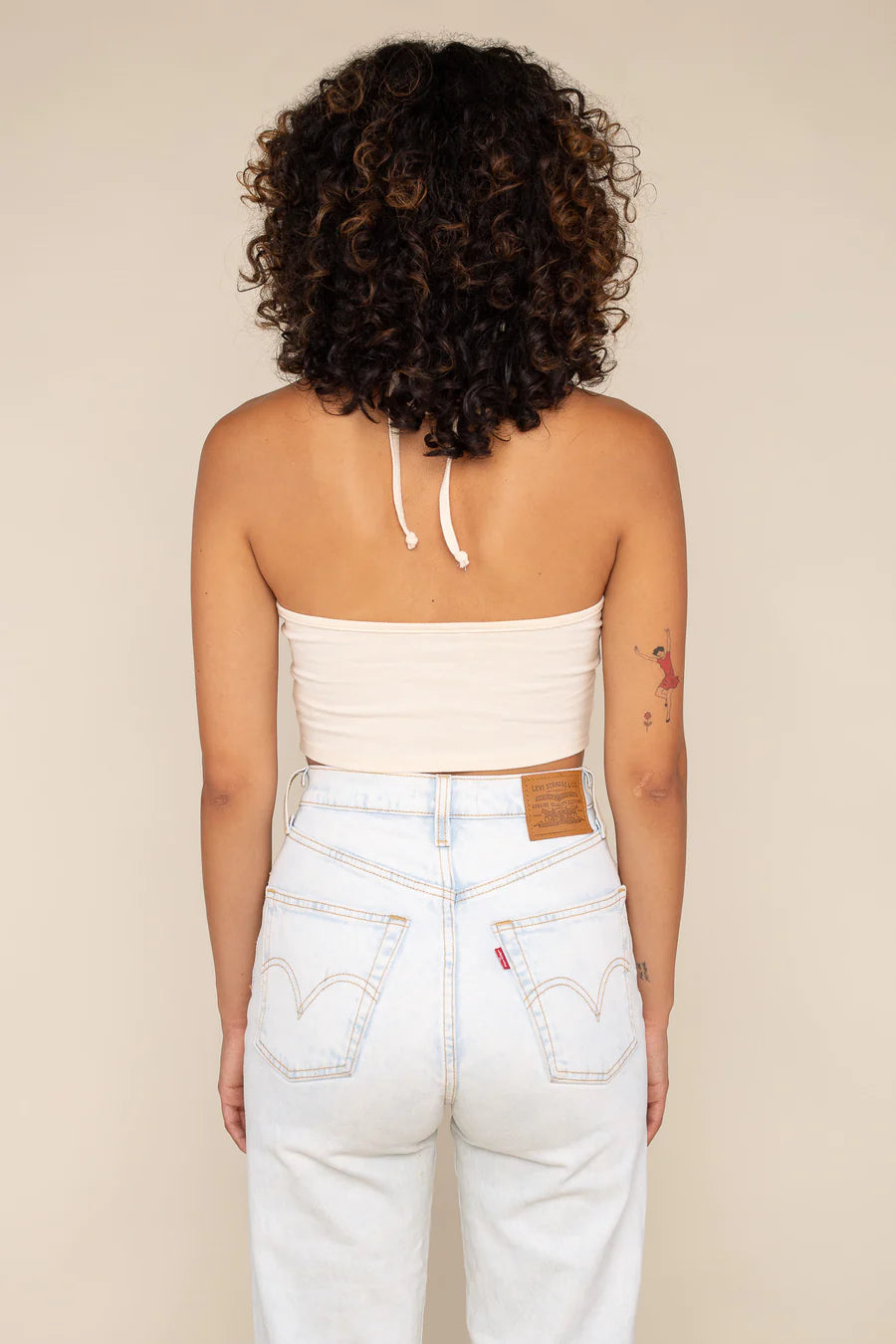 Halter Crop Tank dress No Less Than 
