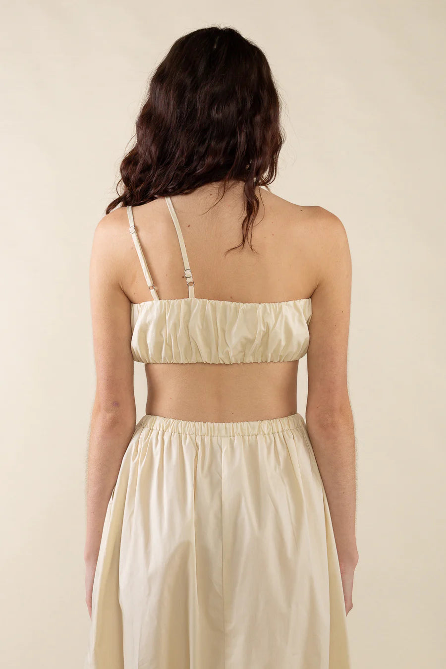 Odette Poplin Top in Natural top No Less Than 