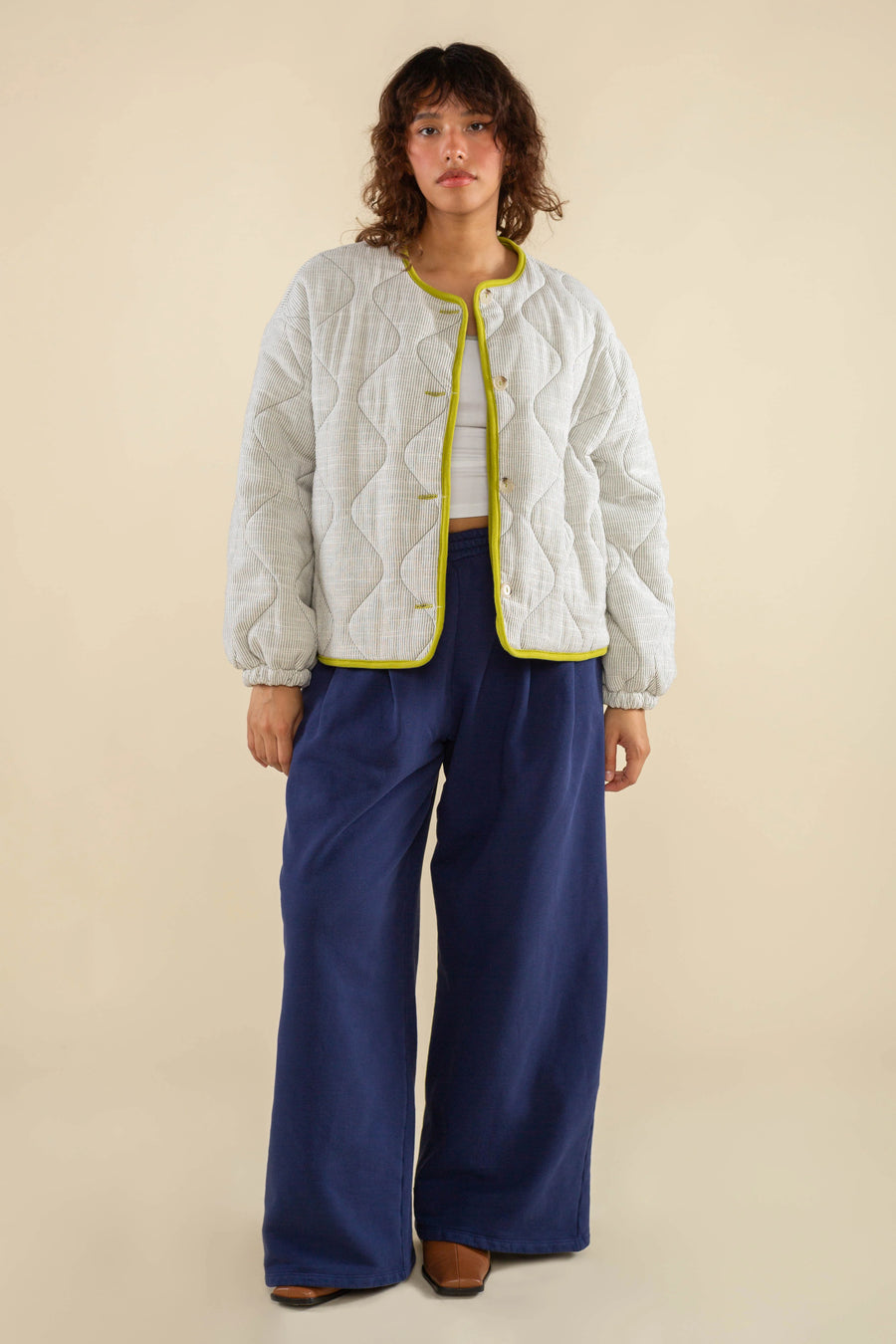 Nubi Boxy Quilted Jacket