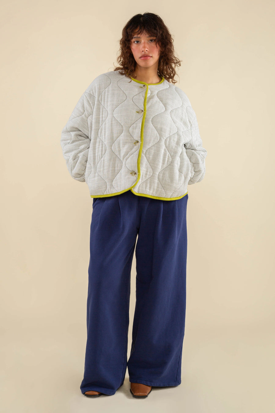 Nubi Boxy Quilted Jacket